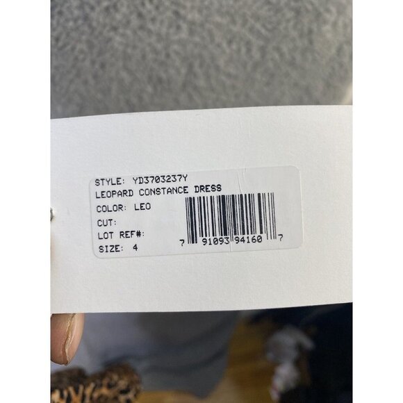 LIKELY Womens Leopard Constance Dress Animal Print Size 4 NEW‎ NWT - Picture 6 of 10